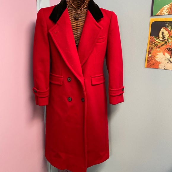 evan picone wool coat